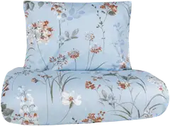 House satiinipussilakanasetti Amanda 150x210 cm vaaleansininen - 1