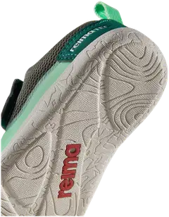 Reima lasten vedenpitävä paljasjalkakenkä Tepastelu - Greyish green - 7