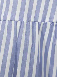Margaux Riviera naisten mekko HYP-007 - BLUE & WHITE STRIPE - 5