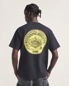 Vans miesten t-paita Scratched Records - BLACK - 2