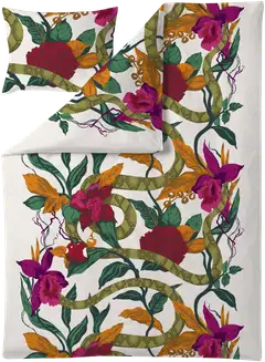 Vallila pussilakanasetti Kielletty puutarha 150x210cm - 1