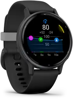 Garmin Vivoactive 5 musta ja grafiitinharmaa kehys - 3