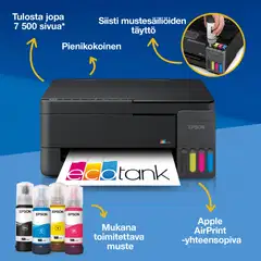 Epson EcoTank ET-2910 mustesäiliötulostin - 4