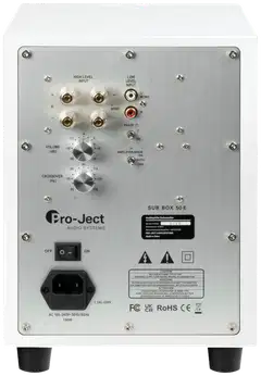 Pro-Ject Subwooferit Sub Box 50 E pianovalkoinen - 3