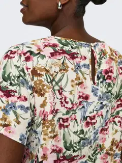 ONLY CARMAKOMA naisten paita Carvica - Cloud dancer - 7