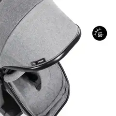 Hauck tuplarattaat Atlantic Twin harmaa - 26