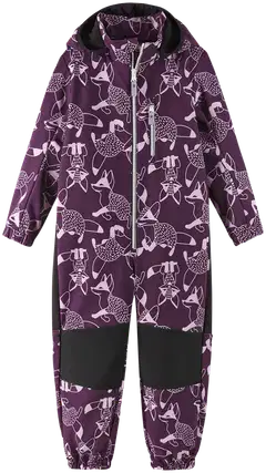 Reima lasten softshell-haalari Nurmes - Deep purple - 1