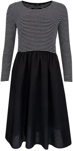 House naisten mekko 218H260312 - Black white - 1