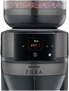 Severin kahvinkeitin lasikannulla KA4854 Filk Dark Inox - 6
