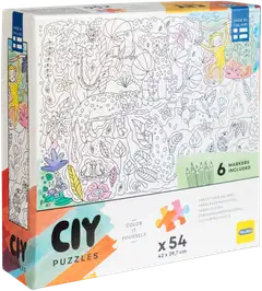 Peliko palapeli Color it Yourself 54 palaa tussit, erilaisia - 5