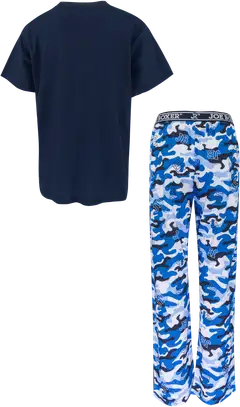 Joe Boxer lasten pyjama 18501 - Blue camo - 2