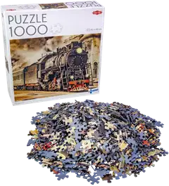 Tactic Palapeli Puzzle Lovers Old Steam Train 1000 palaa - 2