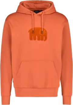 Finlayson miesten collegehuppari Elefantti - Rusty brown - 1