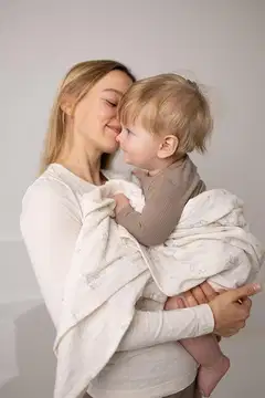 Muumi vauvaviltti sininen - 2