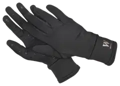 Wahlsten gemma polar fleece ratsastuskäsineet - MUSTA - 1