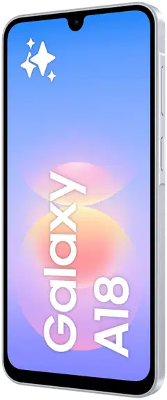 Samsung älypuhelin Galaxy A18 LTE 128 GB hopea - 4