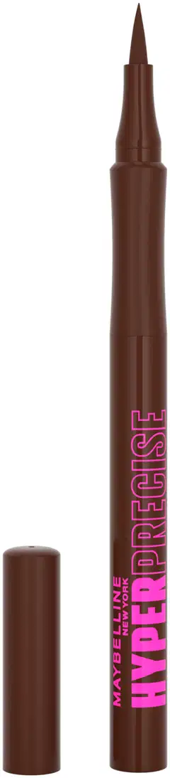 Maybelline New York Hyper Precise Liquid Liner 710 Forest Brown nestemäinen silmänrajauskynä 1ml - Forest Brown - 1
