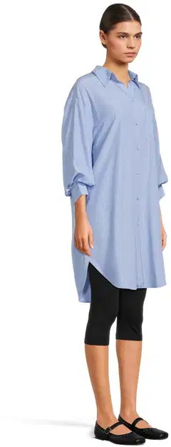 WKLY. naisten raidallinen paitamekko 139277 - Blue - 4