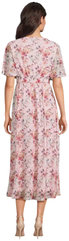 House naisten juhlamekko mesh 218H261743 - Pink AOP - 3