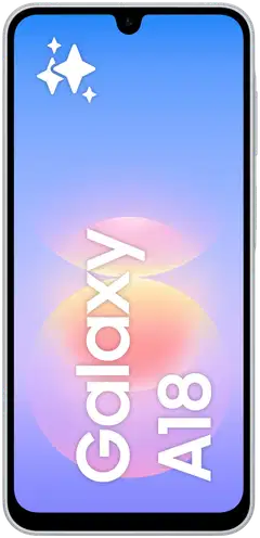 Samsung älypuhelin Galaxy A18 LTE 128 GB hopea - 2