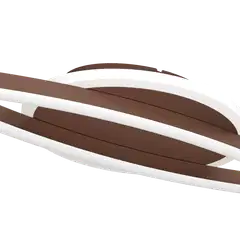 EGLO kattovalaisin Lungolago LED 12W pronssi/valkoinen - 4