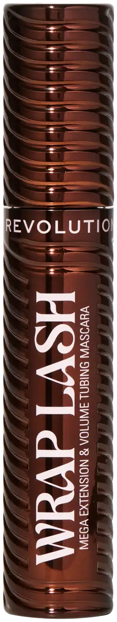 Makeup Revolution wrap lash ripsiväri  8,5ml mega extension & volume tubing musta - Ruskea - 1