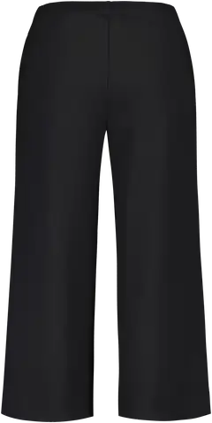 House naisten leveälahkeiset kaprihousut Faith3 - Jet Black - 2