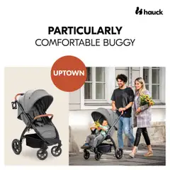 Hauck rattaat Uptown musta - 17