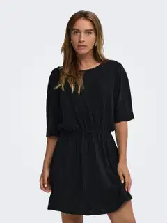 JDY naisten mekko Jdykiwi - Black GLITTER - 3