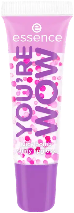 essence SAY IT WITH JUICY YOU'RE WOW juicy bomb shiny Huulikiilto 04 - 1