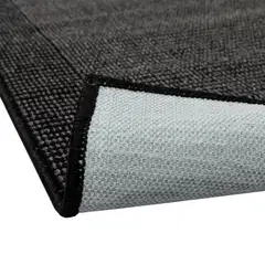 ihankotona matto Lino 80x250 cm musta - 3