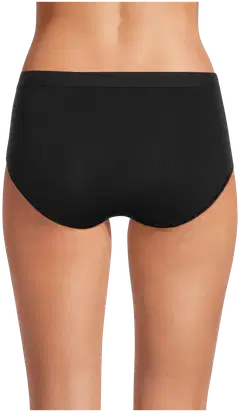 Actuelle naisten alushousut midi bambu AC-NOS-249 - Black - 3