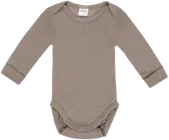 Ciraf vauvojen body merinovilla & bambu 250B263306 - 16-1103tcx pure cashmere - 1