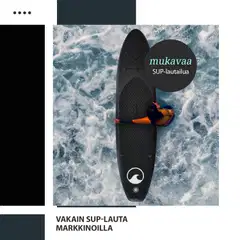 Deep Sea SUP-lautasetti XXL, musta - 5