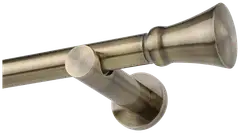 Ihanin verhotangon click-kannakkeet antiikkimessinki 19mm 2kpl/pss - 2