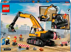 LEGO® City Big Vehicles 60420 Keltainen rakennuskaivuri - 3