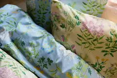 Finlayson pussilakanasetti Joutomaa 150x210+50x60 v.sin/vihreä - 3