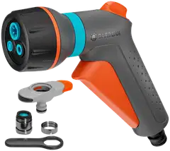 GARDENA Monitoimipistooli Classic Compact ja hanaliitin sisähanaan - 2