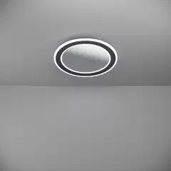 EGLO kattovalaisin Macchioni LED 20W CCT 38 cm musta/valkoinen - 6