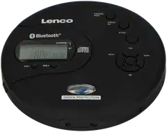 Lenco kannettava CD‑soitin CD-300BK - 3