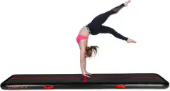 Gymstick Premium voimistelupatja - musta-punainen - 2