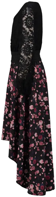 Hailys tyttöjen mekko Ho44lli - 8494 burgundy flower - 2