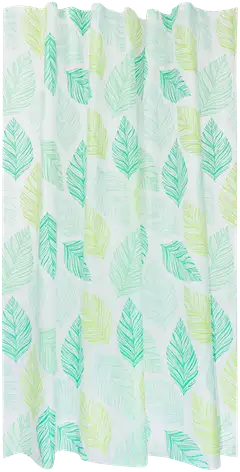 House suihkuverho Big leaves 180x200 cm, vihreä - 1