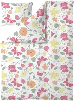 Finlayson pussilakanasetti Unelma 150X210+50X60 vihreä/valk/pinkki - 1