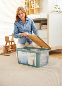 Rotho lastentarvikkeiden säilytyslaatikko PINA vihreä - 2