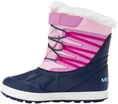 Merrell lasten vedenpitävä talvikenkä Snow Bank 5.0 - Navy/Pink - 3