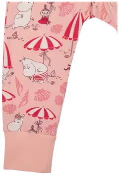 Muumi vauvojen pyjama Simpukkaranta 591679 - koralli - 3