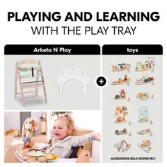 Hauck syöttötuoli Arketa N Play minttu - 17