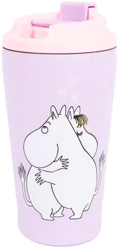 Moomin By Nordicbuddies termos take away-muki Muumit rakkaus - 2