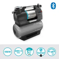 Puutarhapumppu GARDENA 4600 Silent Automatic, 4600 l/h, 4,0 bar - 3